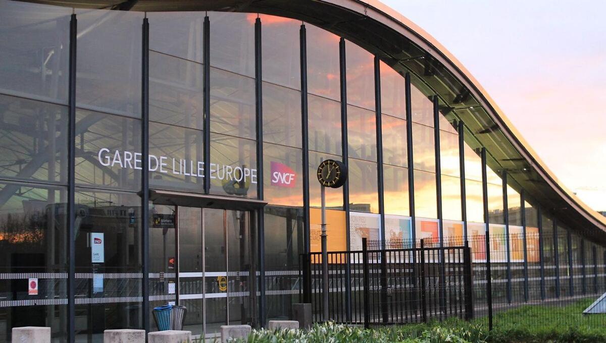 Lille Train Station Nice Studio Exterior foto